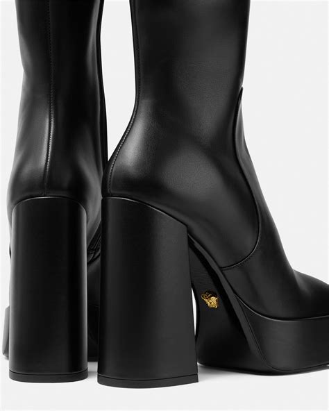 versace medusa aevitas platform shoes|versace aevitas platform boots.